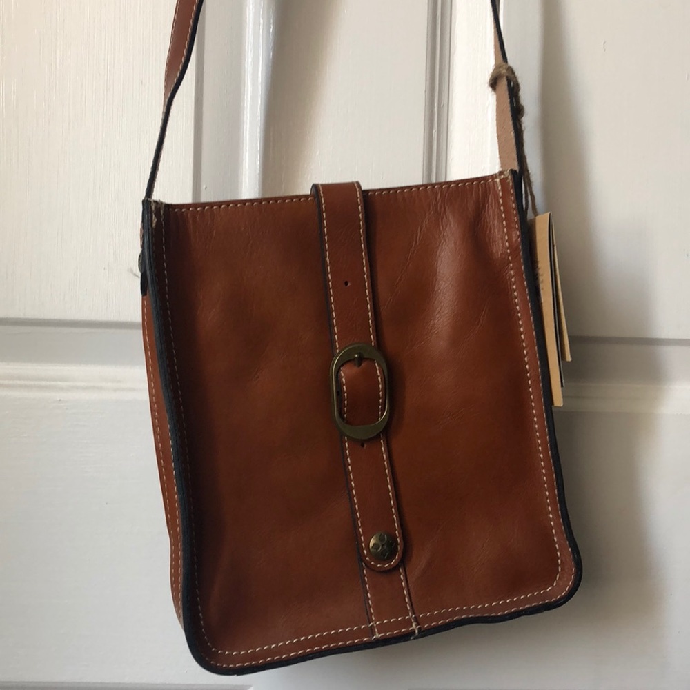 PATRICIA NASH 100% Italian leather crossbody bag